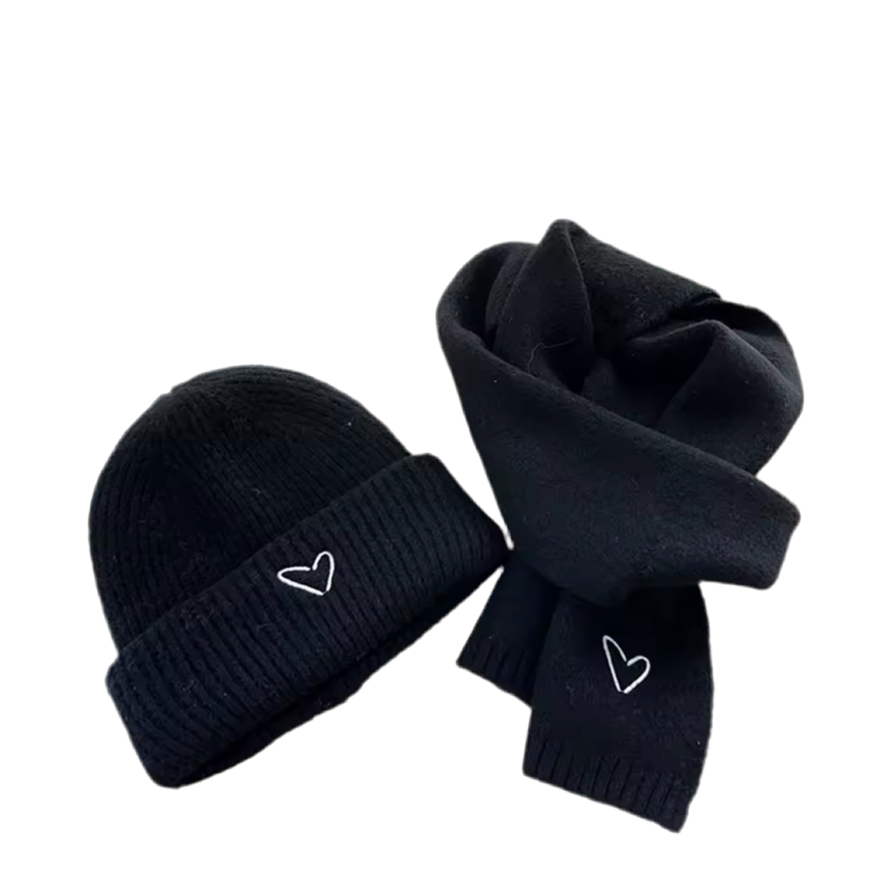 Beanie hat & scarf set