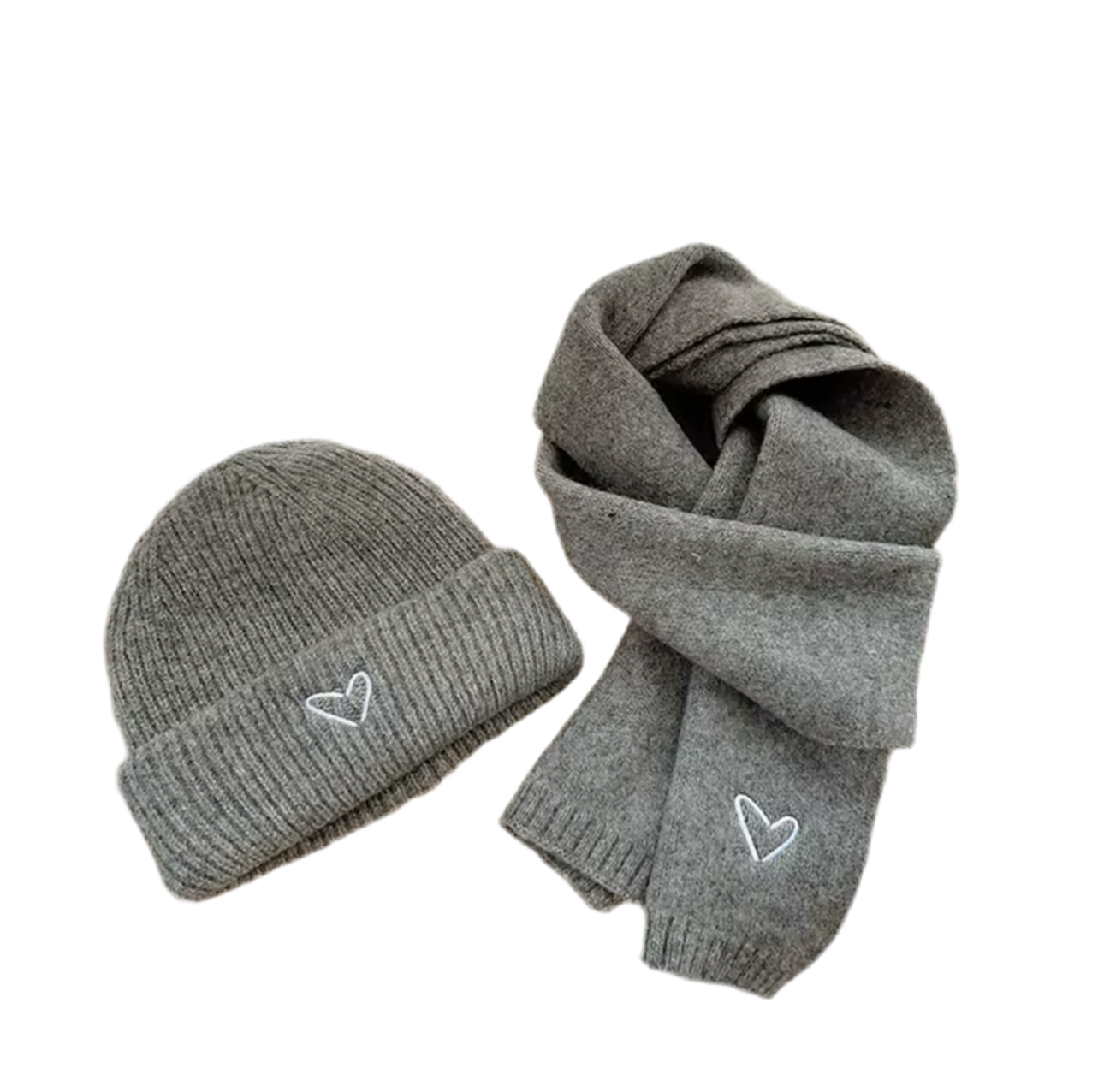 Beanie hat & scarf set