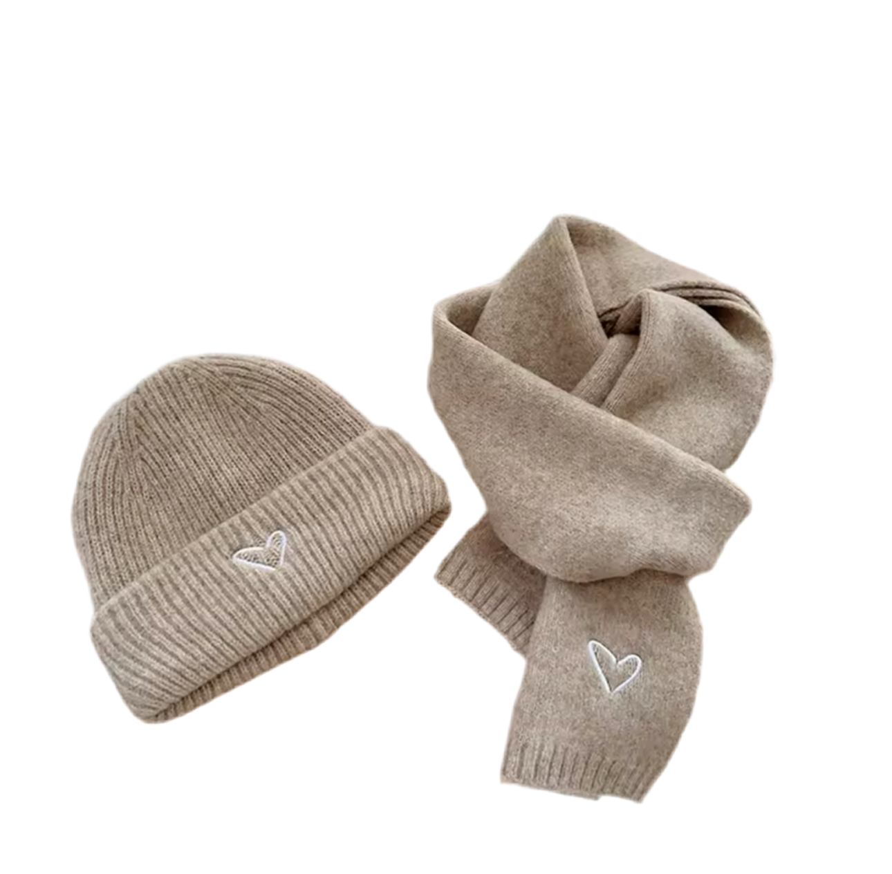 Beanie hat & scarf set