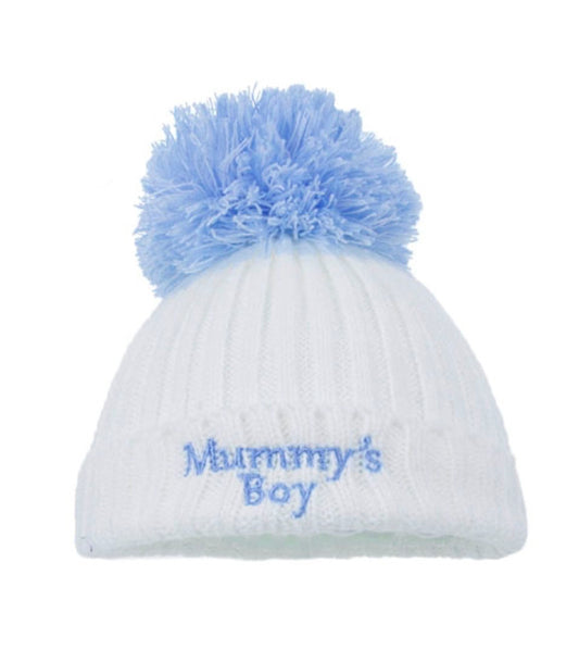 Mummy’s Boy bobble hat