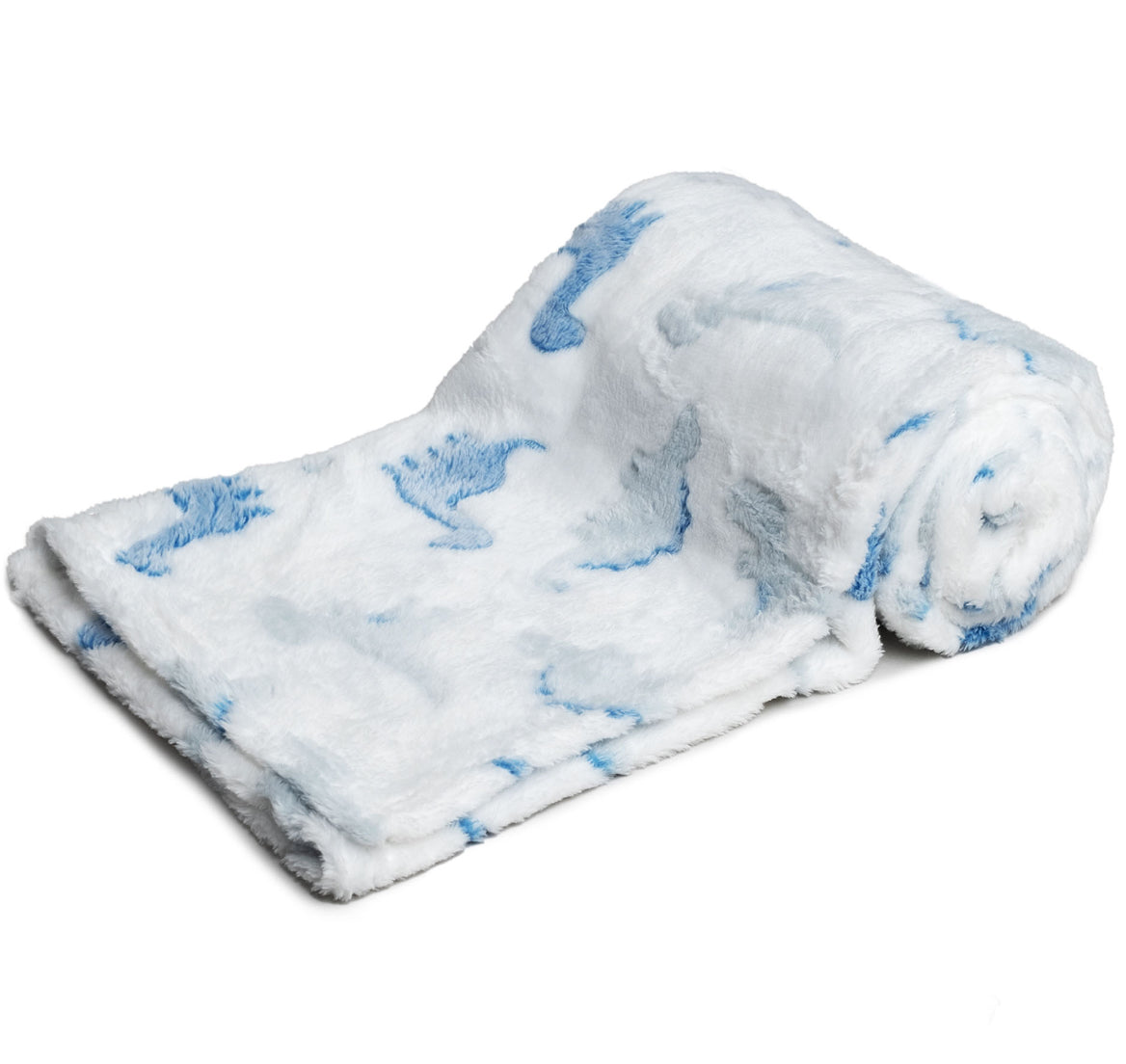 Dino blanket -white