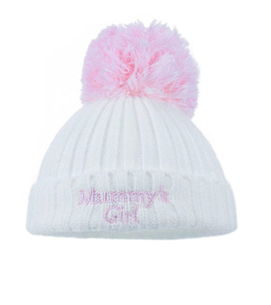 Mummy’s Girl bobble hat